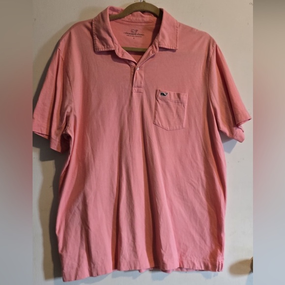 Vineyard Vines Coral Polo Shirt for Men - Picture 10 of 12